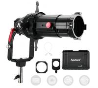 Aputure Spotlight Mount II 50° Lens Kit, for amaran Halo 200x 300x,600x,Ray 360c and Other Power Not Exceeding 800W Bowens Mount Lights,360° Rotatable Barrel