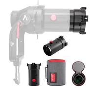 Aputure Spotlight Mount II con Lente de 19°, Lente de Proyección Intercambiable de Alta Precisión para Aputure Spotlight Mount II, Ángulo de Haz Estrecho para Iluminación Cinematográfica de Largo Alca