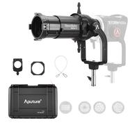 Aputure Spotlight Mount II Kit 50° Modificador de Lente de proyección elipsoidal Compatible con Storm 400x 700x Amaran Halo 600x, 300x y Ray 360c 660c Luz LED con Montaje Bowens de Menos de 800 W