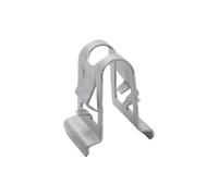 APVMFMKLTG 10 Clips metálicos Tipo U for fijación de Panel de moldura Interior de automóvil(White)