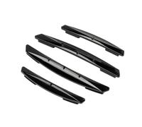 APVMFMKLTG 4 unids/set tira anticolisión for coche puerta lateral placa protectora decorativa antiarañazos accesorios de decoración for(Black)