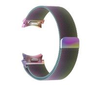 APVMFMKLTG Banda de bucle for Samsung Fit for Galaxy Watch 7 6 5 4 40 mm 44 mm 5 Pro Pulsera de metal for Galaxy Watch 4 6 Classic 47 43 42 46 mm Correa(Colorful,Watch 4 classic 46mm)