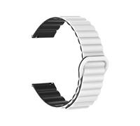 APVMFMKLTG Banda de bucle magnético de 20 mm 22 mm apta for Amazfit GTS4/2/3/3pro/GTS2 Apto for Mini/GTR 4 42 mm/47 mm/GTR2/2e/stratos Pulsera de cinturón apta for correa Amazfit Bip(1. White with bla