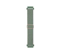 APVMFMKLTG Bucle Elástico Universal De 18/20/22mm Apto For Garmin Vivoactive 4s/4/3 Patrón De Onda Correa Elástica De Nailon Apto For Forerunner 945/645/Fenix 7(W pine green,18mm)