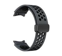 APVMFMKLTG Correa De 20 Mm For Samsung Fit For Galaxy Watch 6/5/4 44 Mm 40 Mm Classic 47 Mm 43 Mm Pulsera Sin Espacios For Cinturón Fit For Correa Fit For Galaxy Watch 5 Pro Correa De 45 Mm(Black gray