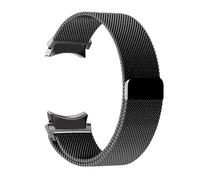 APVMFMKLTG Correa de 20 mm for Samsung Fit for Galaxy Watch 6/5/4/Classic 47 mm 43 mm 40 mm 44 mm Fit for pulsera Milanese Loop Correa Fit for Galaxy Watch 5 Pro Correa de 45 mm(Black,Galaxy Watch6 44