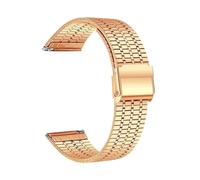 APVMFMKLTG Correa De Malla De 22 Mm For Huami Fit For Amazfit Fit For GTR 47 Mm Fit For Pace Stratos Bip 5 Correa De Pulsera De Reloj De Acero Fit For Amazfit Fit For GTR 4 3 Pro 2 2e(Rose Gold,For Am