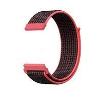 APVMFMKLTG Correa De Nailon De 16 Mm, 18 Mm, 20 Mm, 22 Mm, Compatible Con Garmin Fit For Forerunner 255S Band Fit For Garmin Fit For Venu 2, Accesorios De Pulsera Aptos For Pulsera Forerunner 255(Red