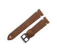 APVMFMKLTG Correa de reloj 18mm 20mm 22mm correas de reloj rojo marrón hecho a mano S pulsera de liberación rápida apta for Gear S3(Vintage Brown-black,18mm)