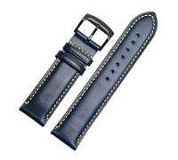 APVMFMKLTG Correa de reloj compatible con Citizen Blue Angel At8020, compatible con Air Eagle de segunda/tres generaciones Jy8078 8035 8085, correa de reloj de 22mm y 23m(Blue yellow-B,23mm)