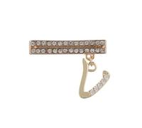 APVMFMKLTG Correa de reloj con 26 letras, dijes de correa de Metal, anillo decorativo, accesorios creativos for correa de reloj inteligente, 1 ud.(V)