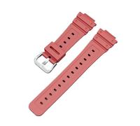 APVMFMKLTG Correa De Reloj Con Hebilla De Acero Inoxidable Sólido De Resina Apta For Casio Compatible Con Correa De Reloj Serie GSHock Dw5600 Gw5000 Gw5035 DW-6900(Red-Steel-K5)