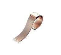 APVMFMKLTG Correa de reloj de 8mm, 10mm, 12mm, 13mm, 14mm, 15mm, 16mm, 17mm, 18mm, 19mm, 20mm, 21mm, 22mm, 23mm y 24mm apta for correas universales de malla de acero milanés 0,4(Rose gold,21mm)