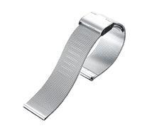 APVMFMKLTG Correa de reloj de 8mm, 10mm, 12mm, 13mm, 14mm, 15mm, 16mm, 17mm, 18mm, 19mm, 20mm, 21mm, 22mm, 23mm y 24mm apta for correas universales de malla de acero milanés 0,4(Gold,17mm)