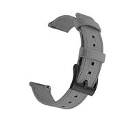 APVMFMKLTG Correa de reloj de liberación rápida de lona, correas de reloj de repuesto de 20mm y 22mm for hombres y mujeres(Gentry Gray Black)