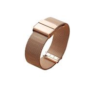 APVMFMKLTG Correa De Reloj De Malla De 0,6 Mm For Seiko Fit For Reloj DW Fit De Acero For Correa Milanesa 12 13 14 15 16 17 18 19 20 21 22 24 Mm Banda De Reloj For Hombres Y Mujeres(RoseGold,14mm)