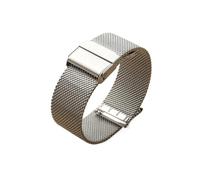 APVMFMKLTG Correa De Reloj De Malla De 0,6 Mm For Seiko Fit For Reloj DW Fit De Acero For Correa Milanesa 12 13 14 15 16 17 18 19 20 21 22 24 Mm Banda De Reloj For Hombres Y Mujeres(Silver,18mm)