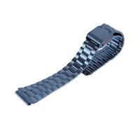 APVMFMKLTG Correa De Reloj De Metal Vintage Apta For Casio Fit For SGW400 F91W F84 F105/108/A158/168 AE1200/1300 Pulsera De Acero Inoxidable De 18mm(Type1 blue,20mm)