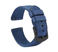 APVMFMKLTG Correa De Reloj De Nailon De 18 Mm, 20 Mm, 22 Mm, Pulsera Deportiva De Repuesto For Hombre, Compatible Con Samsung S3, Compatible Con Huawei Watch, Compatible Con GT 2 Pro De 46 Mm, Compati