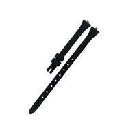 APVMFMKLTG Correa De Silicona For Reloj CK K4u236/K4u231, Accesorios Suaves Y Cómodos For Reloj De Mujer, Correa De Muñeca De 3 Mm(Black-no buckle)