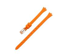 APVMFMKLTG Correa De Silicona For Reloj CK K4u236/K4u231, Accesorios Suaves Y Cómodos For Reloj De Mujer, Correa De Muñeca De 3 Mm(Orange-Rose)