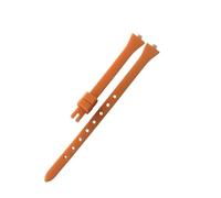 APVMFMKLTG Correa De Silicona For Reloj CK K4u236/K4u231, Accesorios Suaves Y Cómodos For Reloj De Mujer, Correa De Muñeca De 3 Mm(Orange-no buckle)