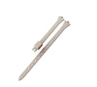 APVMFMKLTG Correa De Silicona For Reloj CK K4u236/K4u231, Accesorios Suaves Y Cómodos For Reloj De Mujer, Correa De Muñeca De 3 Mm(Beige-no buckle)