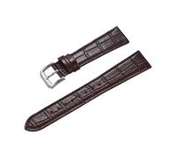 APVMFMKLTG Correas de reloj de 16/18/19/20/21/22 mm, correa con patrón flameado, accesorios universales for hombres y mujeres(Coffee,19mm)