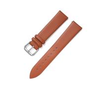 APVMFMKLTG Correas de reloj suaves 14 mm 16 mm 18 mm 20 mm 22 mm Correas de reloj Pulsera Hombres Mujeres Cinturones(Light brown,18mm)