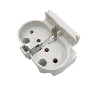 APVMFMKLTG Portalámparas de tubo PL H con base luz UV 2G11 blanca, 2 A, 500 V, convertidor portalámparas fluorescentes T110, accesorios iluminación LED escritorio