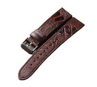 APVMFMKLTG Pulsera de cuero hecha a mano for hombre, 18, 19, 20, 21, 22MM, marrón, verde, Vintage(Brown B,19mm)