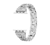 APVMFMKLTG Pulsera Pulsera Ajustable Reloj Serie 7 8 Banda Mujer Metal Ajuste For IWatch 45 Mm 41 Mm 44 Mm 40 Mm 42 Mm 38 Mm(Silver,38mm 40mm 41mm)