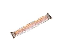APVMFMKLTG Reloj De Pulsera Apto For Se, Correa De 44mm, Cuentas De 41mm For Mujer, Ajuste Elástico For Iwatch 9, 8, 3 Bandas, Accesorios De Pulsera De 38mm Y 40mm(Pink,38mm 40mm 41mm)