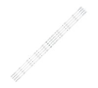 APVMFMKLTG Tira de LED for iluminación Trasera 10 lámpara for K50DLJ10US D50-M30 V500DJ6-QE1 JS-D-JP50DM-101EC(81112) RC50B19S-4KSM MS-L2608 V1 R72-50D04-024