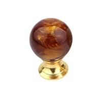 APVPOPOKGM Tiradores Manijas 2 tiradores de armario con concha de ámbar y ojo de tigre, pomos for cajones, puertas, ventanas, muebles de cocina, herrajes.(Tiger eye amber)