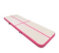 APXESS Colchoneta inflable de gimnasia, cojín de aire para entrenamiento y | Incluye bomba de aire, superficie antideslizante, PVC amortiguador, bolsa de transporte