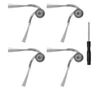 APZOVO 4 Cepillo Laterale Accesorios Recambios para Roborock Qrevo S5V/Qrevo Curv/Qrevo Edge/Saros Z70/Saros 10/Saros 10R/QV 35S/QV 35A/Q10 S5/Q10 X5/Q7 M5/Q7 L5