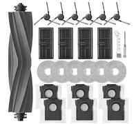 APZOVO Accesorios Recambios para Dreame X40 Ultra Complete /X40 Ultra /X40 Master /L40 Ultra, para Mova P50 Pro Ultra, 1 Cepillo Principal, 4 Filtro HEPA, 6 Paño, 6 Bolsa de Polvo, 6 Cepillo Laterale