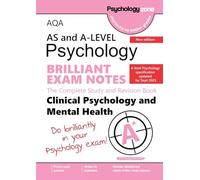 AQA A-Level Psychology Brilliant Exam Notes: Clinical Psychology and Mental Health: Updated for 2025 specification