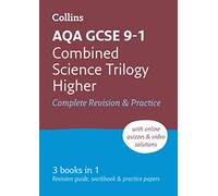 AQA GCSE 9-1 Ciencia Combinada Higher – Revisión y práctica – Incluye ed. online (Collins)