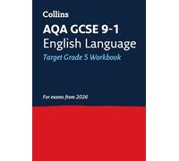 Cuaderno AQA GCSE 9-1 Lengua Inglesa (Grado 5) – Para exámenes 2026/2027 – Collins