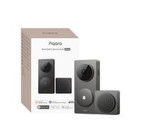 Aqara 2K Timbre con Camara Hub G410, HomeKit Secure Video, Wi-Fi 2,4G/5GHz, Matter Hub Incorporado, Inalámbrico/Cable, Zigbee et Thread, 4:3, Admite Apple Home, Alexa, Google, Home Assistant, Gris