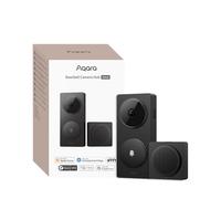 Aqara 2K Timbre con Camara Hub G410, HomeKit Secure Video, Wi-Fi 2,4G/5GHz, Matter Hub Incorporado, Inalámbrico/Cable, Zigbee et Thread, 4:3, Admite Apple Home, Alexa, Google, Home Assistant, Negro