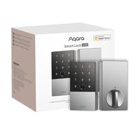 Aqara Smart Lock U100, cerradura de puerta con llave Apple Home, cerradura de puerta de entrada sin llave, cerradura electrónica Bluetooth, IP65 resistente a la intemperie, compatible con Apple
