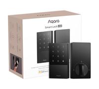 Aqara Smart Lock U50, cerradura de puerta de entrada sin llave con llave Apple Home, cerradura de cerrojo Bluetooth, control remoto de aplicación, compatible con Apple HomeKit, Matter, Google Home,
