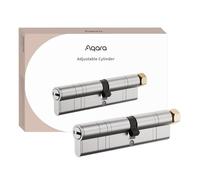 Aqara Cilindro Ajustable-Nueva Versión, para Aqara Cerradura Inteligente U200 y U200 Lite, Ajuste Universal para Todo Tipo de Puertas en la UE, Función de Emergencia, con 4 Llaves Incluidas