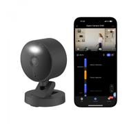 Aqara Cámara G100 Select Black Global, cámara de seguridad 2K con foco y visión nocturna IR, impermeable IP65, detección de IA, audio bidireccional, compatibilidad con hogar inteligente para