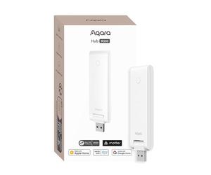 Aqara Hub Inteligente M100 para Domótica, Enrutador de Borde Thread | Controlador Matter, Características de Aqara Zigbee, Wi-Fi, Compatible con Alexa, Apple Home, Google Home, Home Assistant