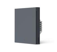 Aqara Interruptor Inteligente Sem Neutro 1 Canal Zigbee em Cinzento - Aqara H1
