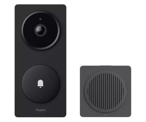 Aqara Kit Videoporteiro Inteligente 2K com Câmara + Campainha / Hub Matter - Preto - Aqara G410 Select (CH-C09D)